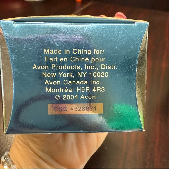 Avon Sterling Silver Sunset CZ Necklace NIB vintage 2004 - Picture 5 of 9